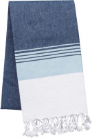 Striped Denim / Himmel Blau