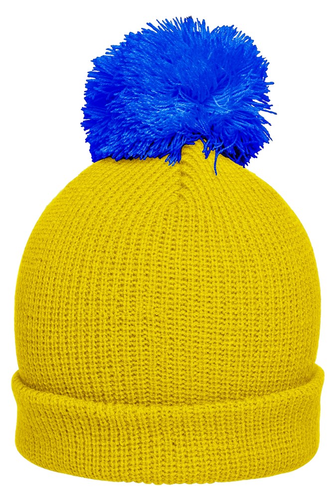 Pompon Hat with Brim Pompon Hat with Brim