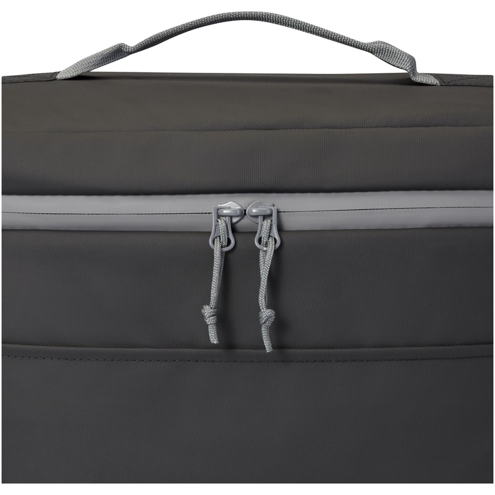 Aqua wasserabweisende Kühltasche für 20 Dosen aus GRS Recyclingmaterial 22 L Aqua wasserabweisende Kühltasche für 20 Dosen aus GRS Recyclingmaterial 22 L