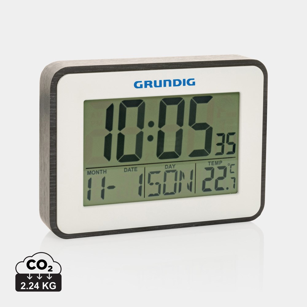 Grundig Thermometer, Wecker und Kalender Grundig Thermometer, Wecker und Kalender