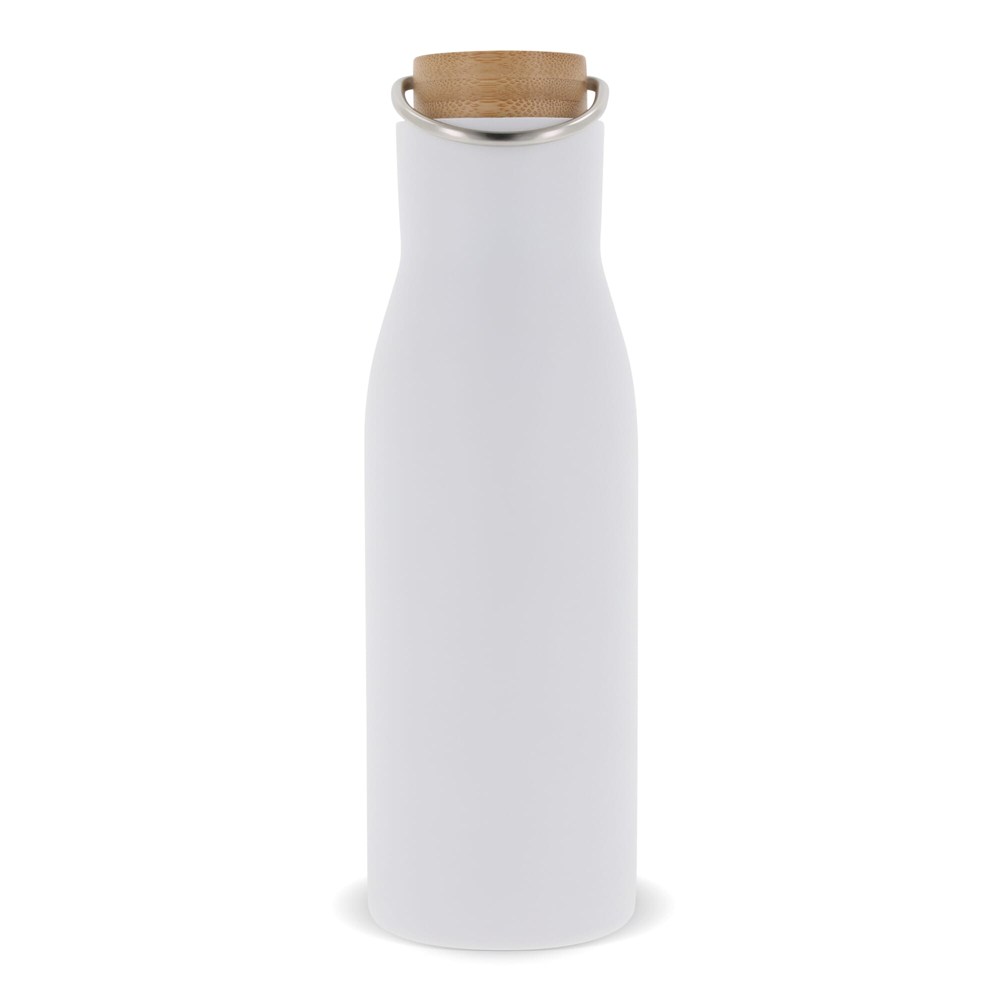Isolier-Flasche mit Bambusdeckel, 500ml Isolier-Flasche mit Bambusdeckel, 500ml