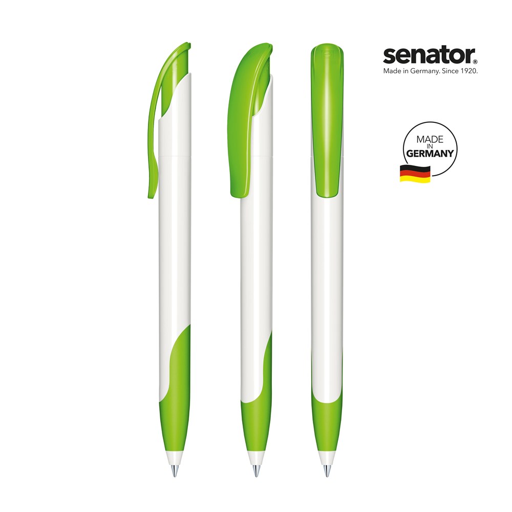 senator® Challenger Polished Basic SG  Druckkugelschreiber - grün 376