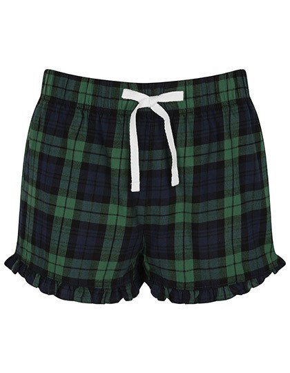 SF Women - Women´s Tartan Frill Lounge Shorts