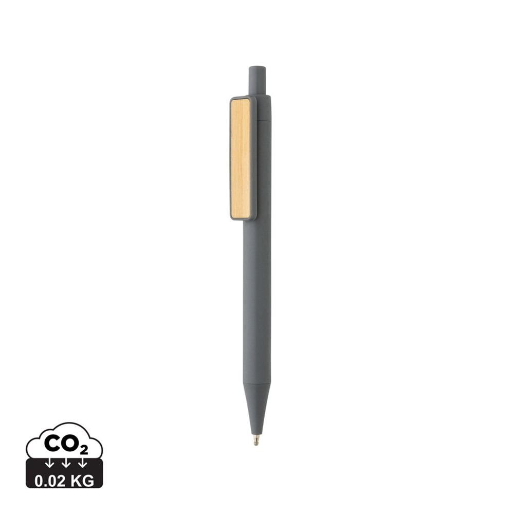 GRS rABS Stift mit Bambus-Clip GRS rABS Stift mit Bambus-Clip
