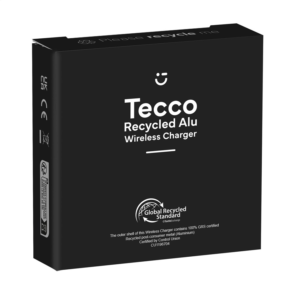 Tecco GRS Recycled Alu 15W Wireless Charger