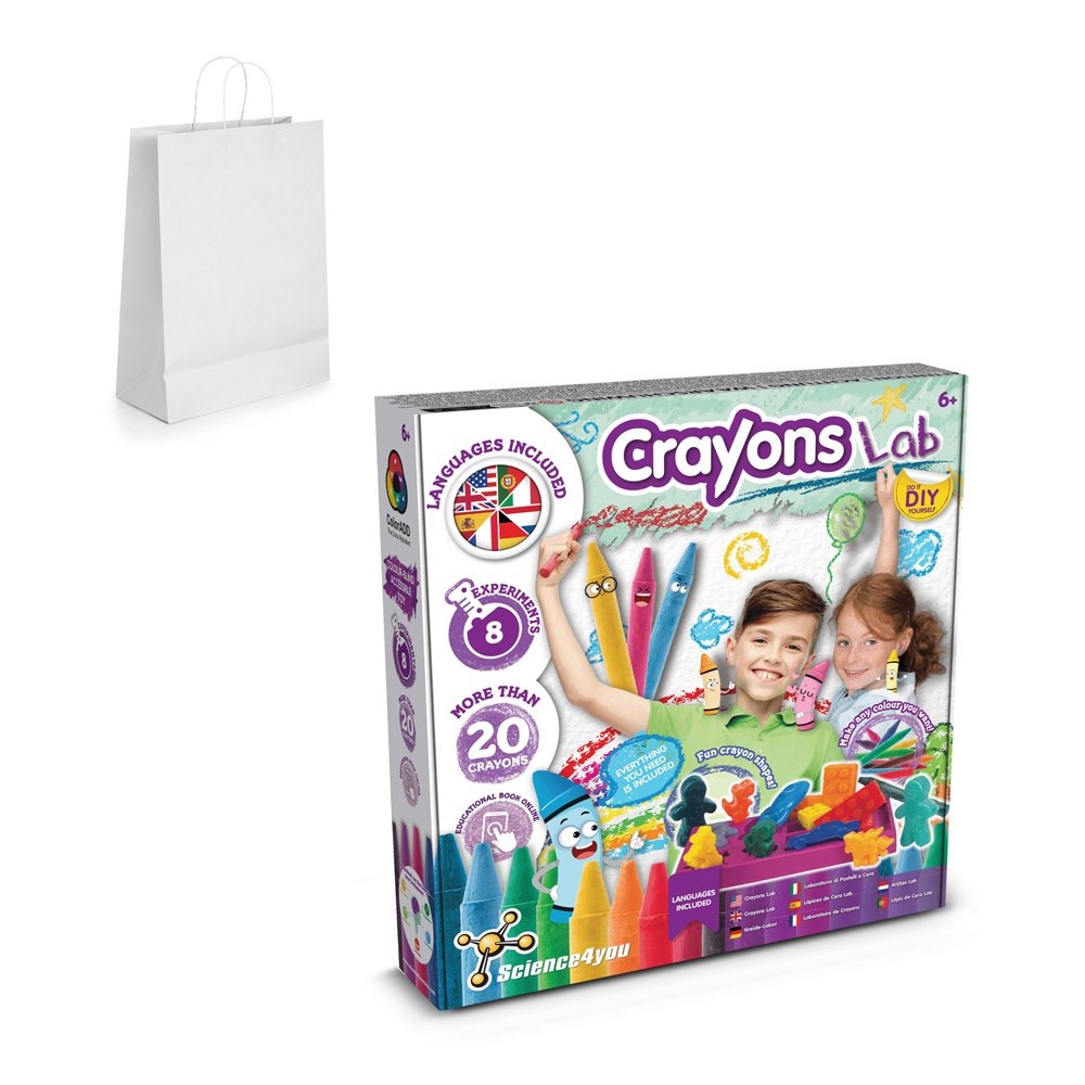 Crayon Factory Kit III. Lernspiel lieferung inklusive einer kraftpapiertasche (100 g/m²)
