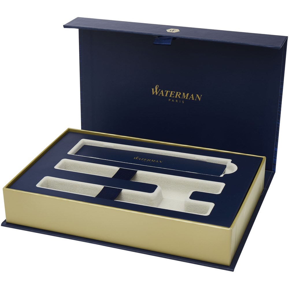 Waterman Allure Tintenroller und Kugelschreiber - Set (schwarze Mine) Waterman Allure Tintenroller und Kugelschreiber - Set (schwarze Mine)