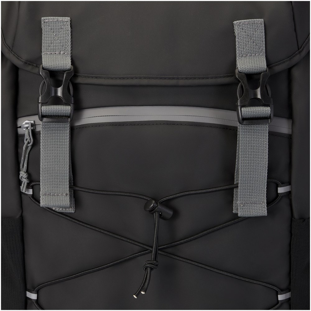 Aqua 15,6" GRS recycelter wasserabweisender Laptop-Rucksack 23 L Aqua 15,6" GRS recycelter wasserabweisender Laptop-Rucksack 23 L