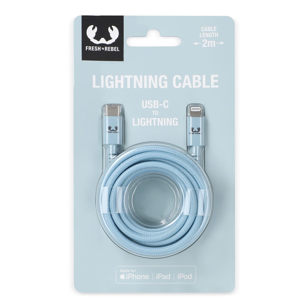 2ULC200 | Fresh 'n Rebel USB-C zu Apple Lightning Kabel 2.0m 2ULC200 | Fresh 'n Rebel USB-C zu Apple Lightning Kabel 2.0m