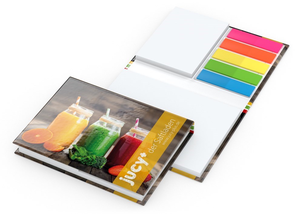 Haftnotiz-Set Brüssel Bookcover White Bestseller, matt-individuell Haftnotiz-Set Brüssel Bookcover White Bestseller, matt-individuell