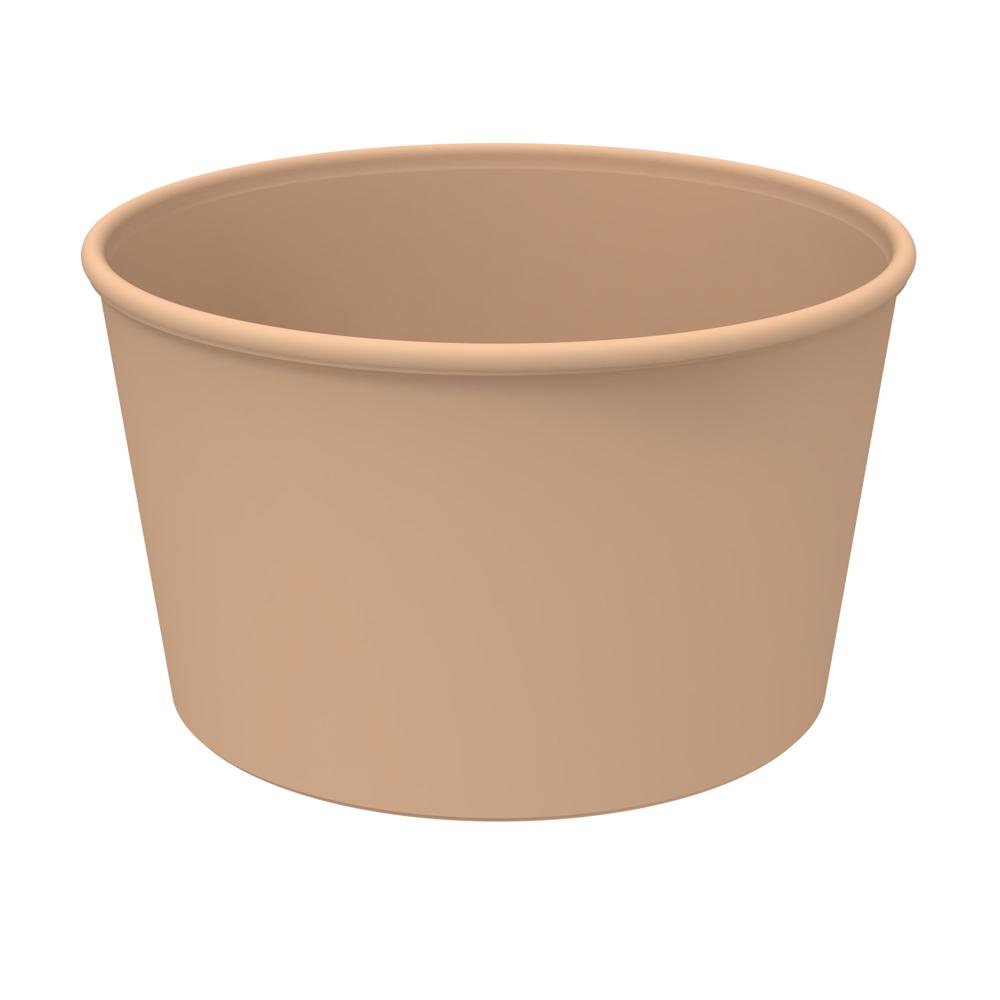 Mehrwegbecher "ToGo", 460 ml - beständiges braun