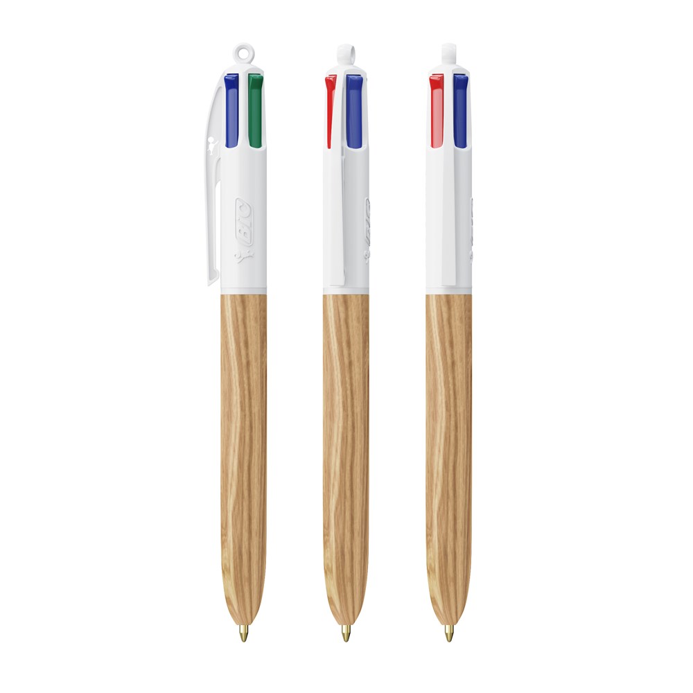 BIC® 4 Colours Wood Style BIC® 4 Colours Wood Style