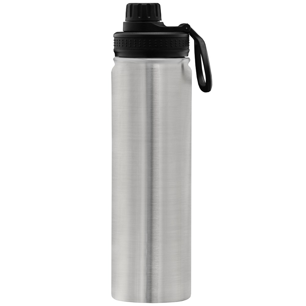 Alaska - 710 ml Edelstahlflasche - Doppelwandig - Chrom (#C0C0C0)