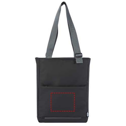 Aqua wasserabweisende 14" Laptop-Tragetasche aus GRS Recyclingmaterial 14 L Aqua wasserabweisende 14" Laptop-Tragetasche aus GRS Recyclingmaterial 14 L