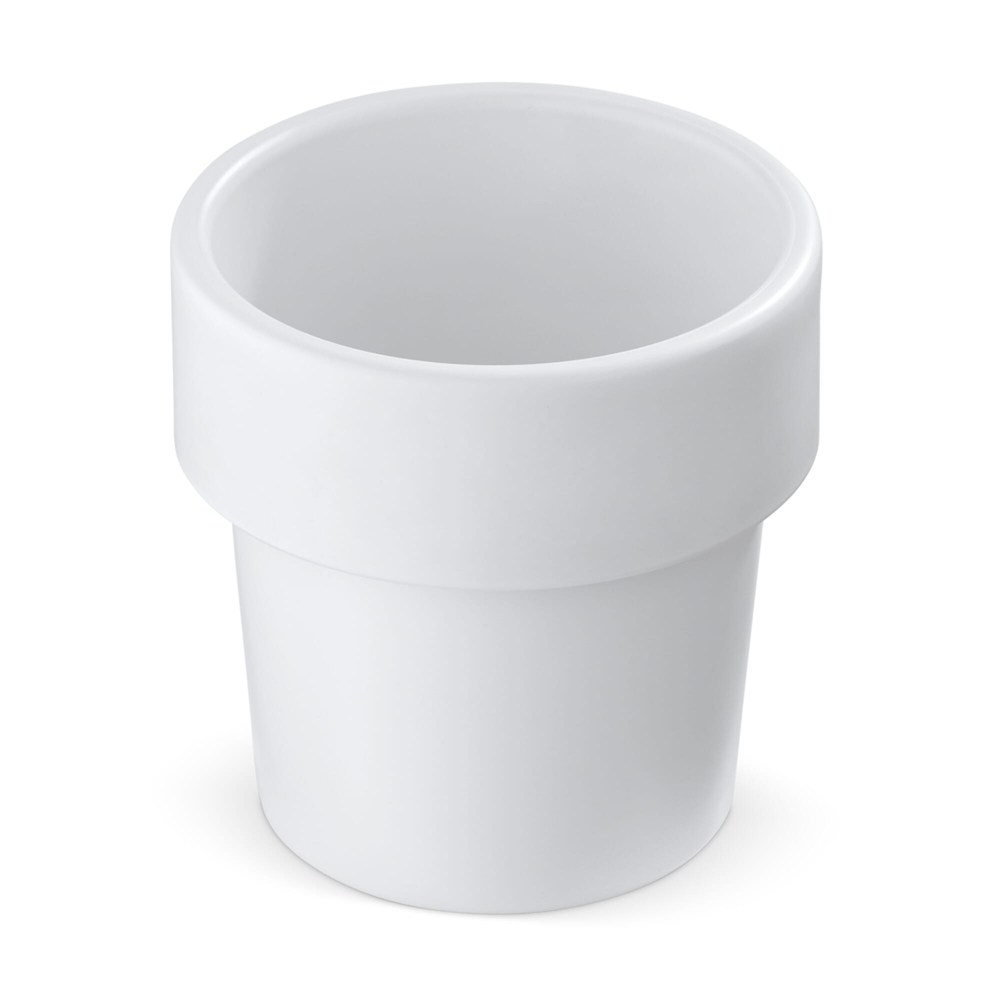 Hot-but-cool Tasse mit Erdbeersamen - weiss