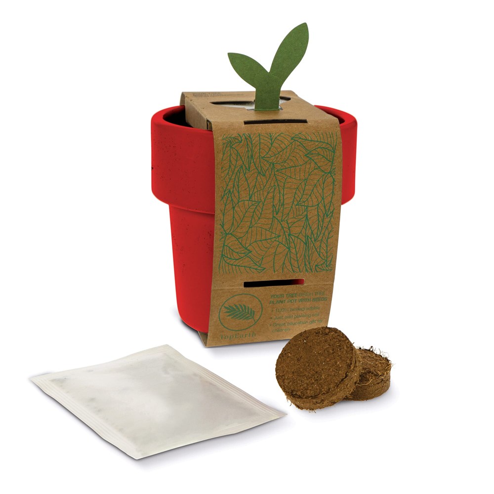 Hot-but-cool Tasse mit Erdbeersamen Hot-but-cool Tasse mit Erdbeersamen