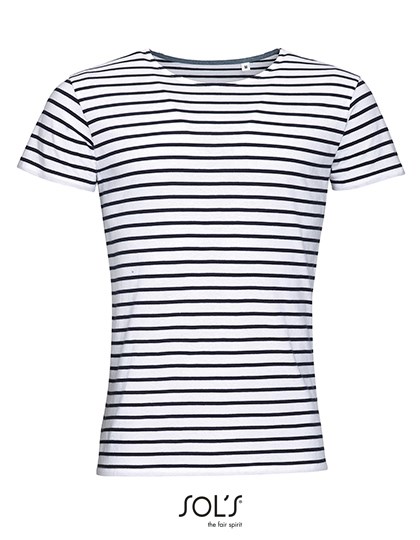 SOL´S - Men´s Round Neck Striped T-Shirt Miles