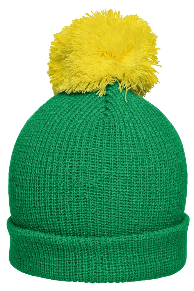 Pompon Hat with Brim Pompon Hat with Brim
