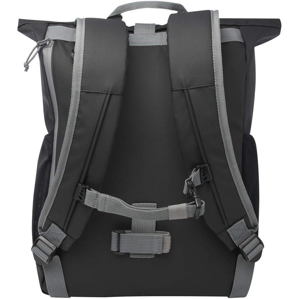Aqua 15" wasserabweisende Fahrradtasche aus GRS Recyclingmaterial 20 L Aqua 15" wasserabweisende Fahrradtasche aus GRS Recyclingmaterial 20 L