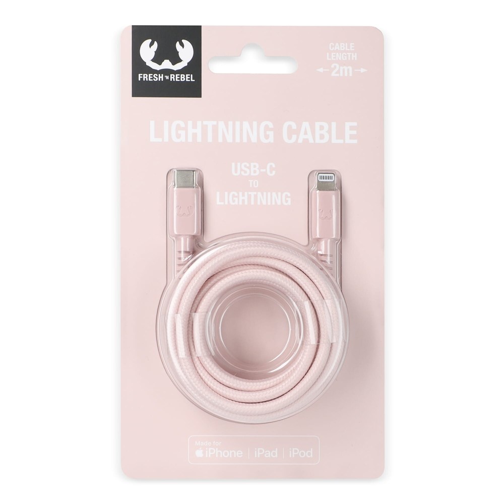2ULC200 | Fresh 'n Rebel USB-C zu Apple Lightning Kabel 2.0m 2ULC200 | Fresh 'n Rebel USB-C zu Apple Lightning Kabel 2.0m