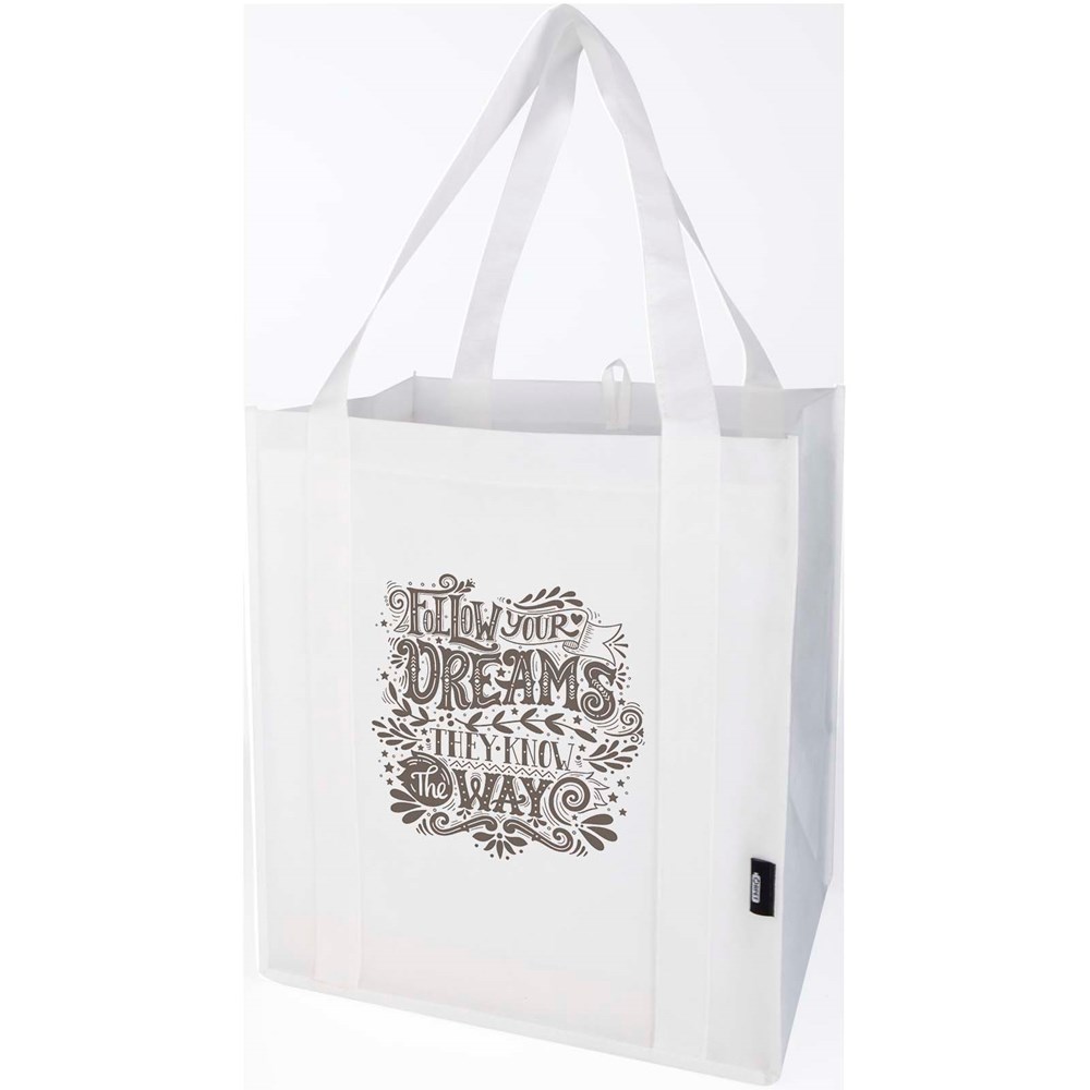 Liberty Tragetasche mit hartem Boden aus recyceltem GRS Non Woven 6 L Liberty Tragetasche mit hartem Boden aus recyceltem GRS Non Woven 6 L