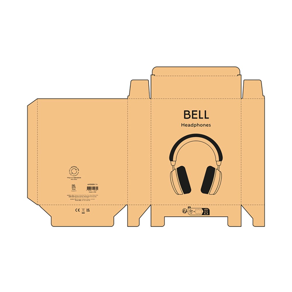 Bell Kopfhörer recy.ABS 500 mAh - Champagne Bell Kopfhörer recy.ABS 500 mAh - Champagne