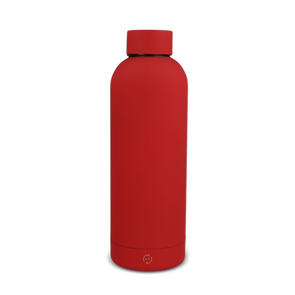 Isolierflasche Alchemie Soft Touch 500ml - rot