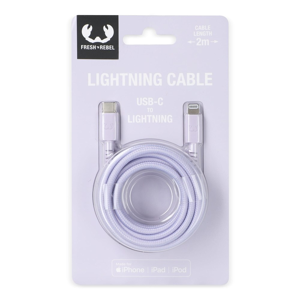 2ULC200 | Fresh 'n Rebel USB-C zu Apple Lightning Kabel 2.0m 2ULC200 | Fresh 'n Rebel USB-C zu Apple Lightning Kabel 2.0m