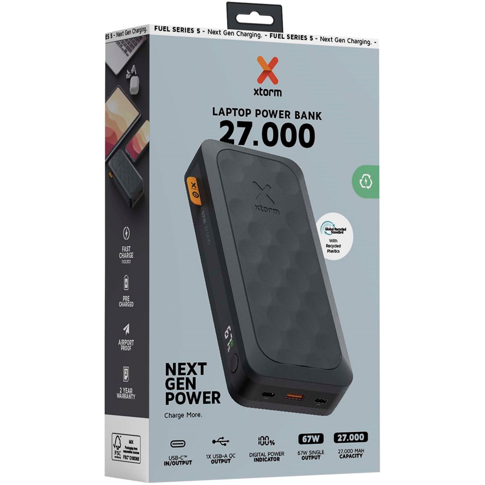 Xtorm FS5271 Fuel-Serie 27.000 mAh 67 W Powerbank Xtorm FS5271 Fuel-Serie 27.000 mAh 67 W Powerbank