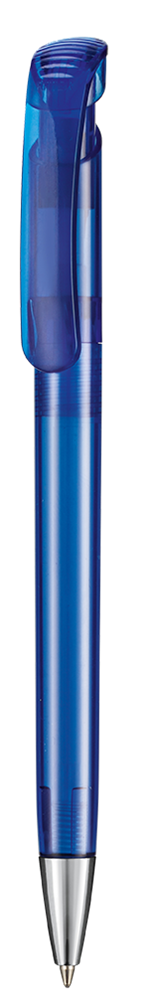 Kugelschreiber BONITA TRANSPARENT - royal-blau TR/FR