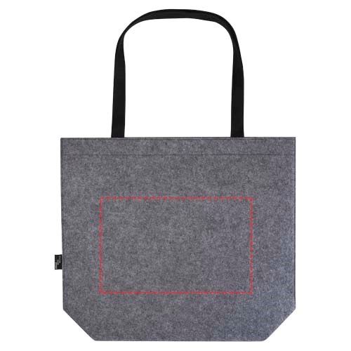 Felta Tragetasche mit Zwickel aus recyceltem GRS-Filz 20 L Felta Tragetasche mit Zwickel aus recyceltem GRS-Filz 20 L