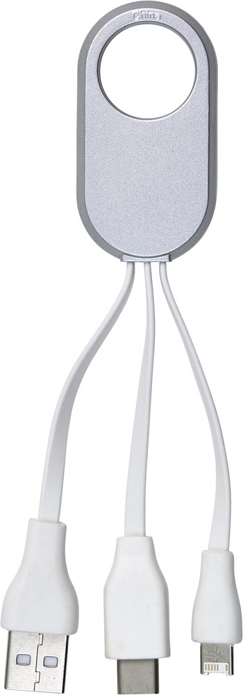 Ladekabelset aus Kunststoff Pilar Ladekabelset aus Kunststoff Pilar