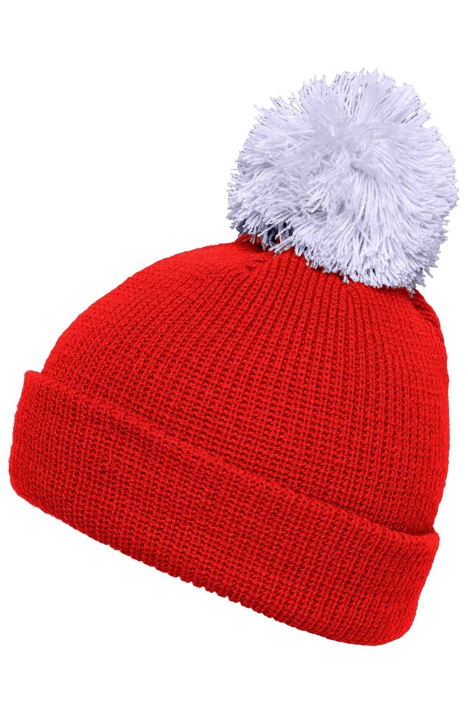 Pompon Hat with Brim Pompon Hat with Brim