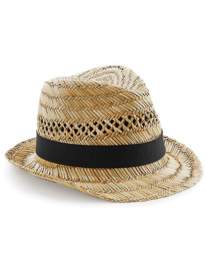 Beechfield - Straw Summer Trilby