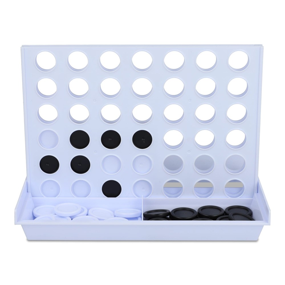 4-Gewinnt Spiel aus recycelten Materialien 4-Gewinnt Spiel aus recycelten Materialien
