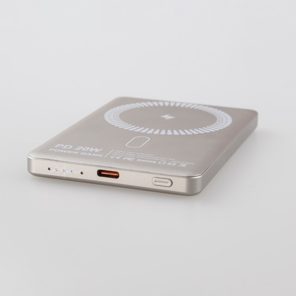 Powerbank Magnetic Alu