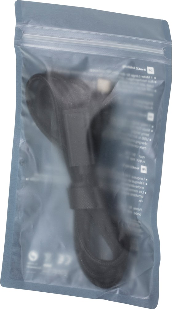 3-in-1 Kabel schwarz 3-in-1 Kabel schwarz