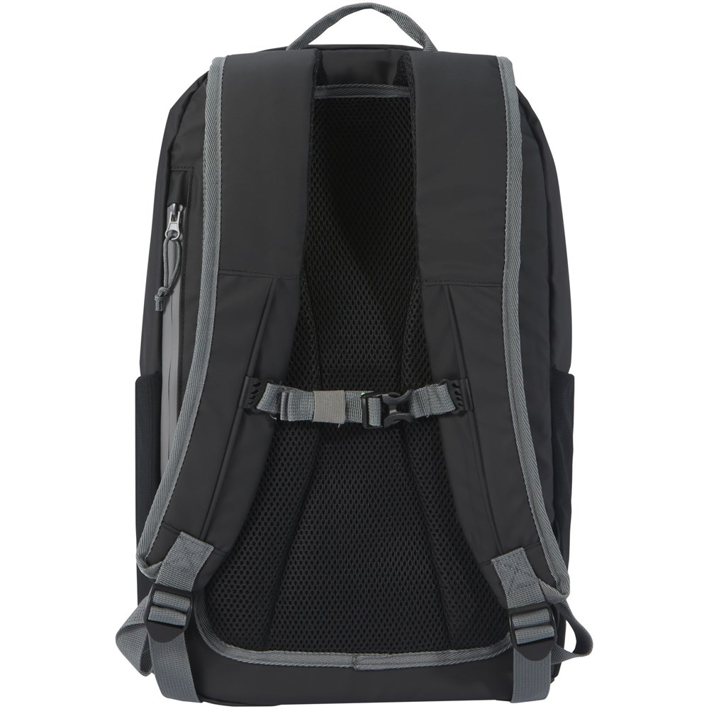 Aqua wasserabweisender 15" Laptop-Rucksack aus GRS Recyclingmaterial 21 L Aqua wasserabweisender 15" Laptop-Rucksack aus GRS Recyclingmaterial 21 L