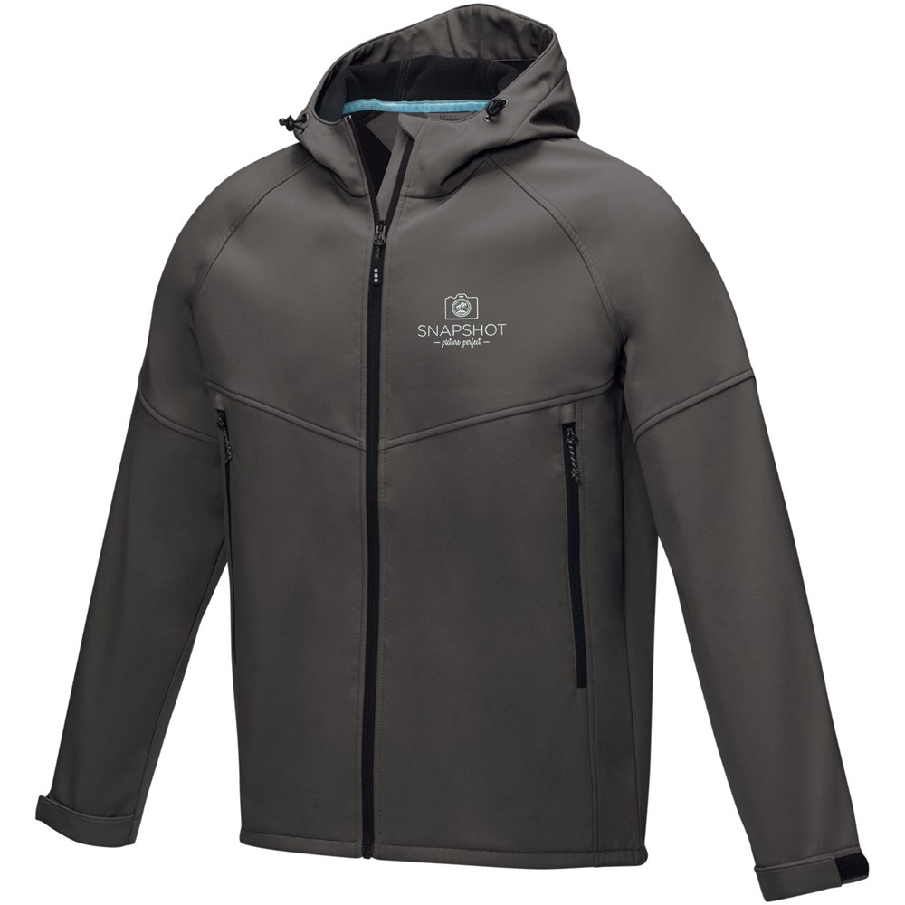 Coltan Softshelljacke aus recyceltem Material für Herren Coltan Softshelljacke aus recyceltem Material für Herren