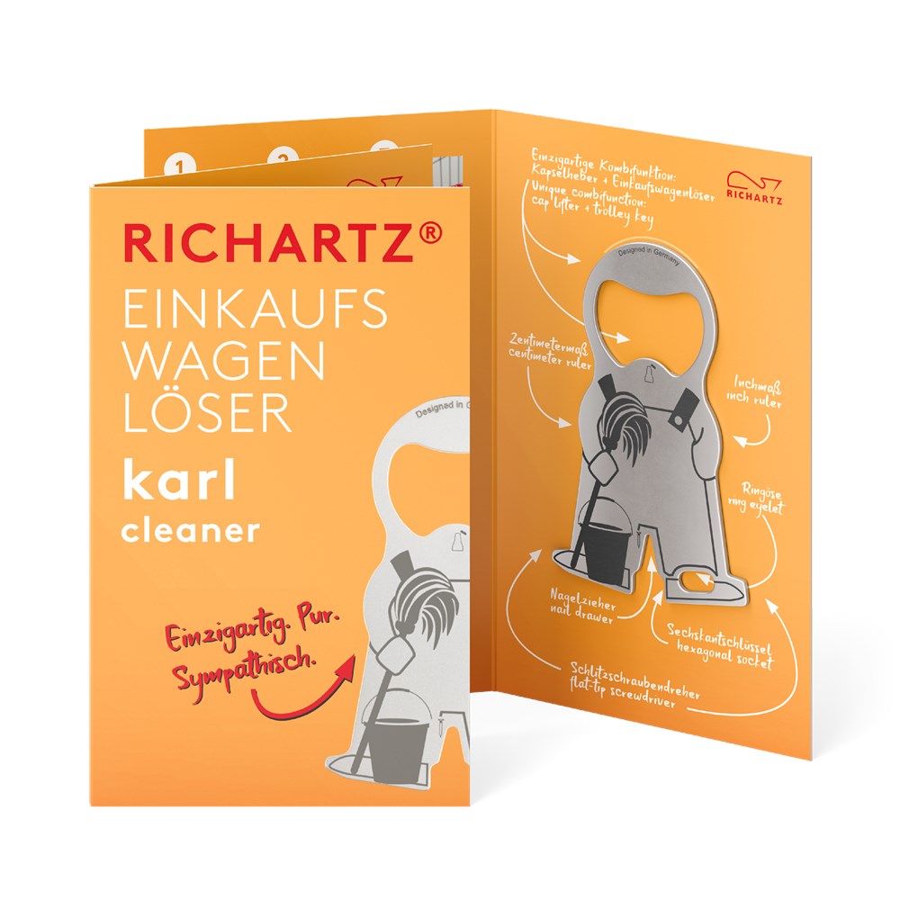 EINKAUFSWAGENLÖSER karl cleaner EINKAUFSWAGENLÖSER karl cleaner