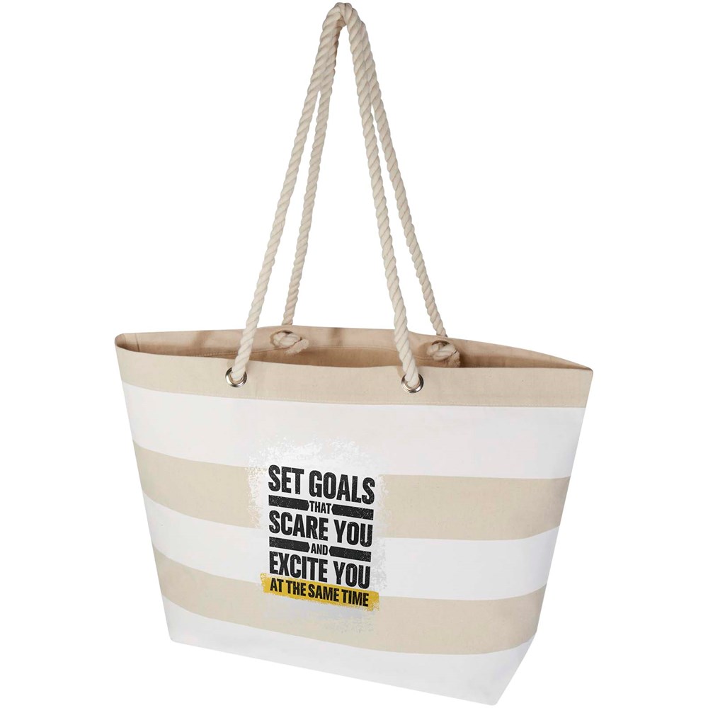 Florida 270 g/m² Strandtragetasche aus recyceltem GRS-Material Florida 270 g/m² Strandtragetasche aus recyceltem GRS-Material