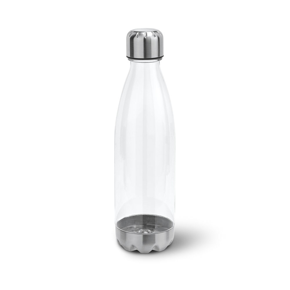 ANCER. Sportflasche aus AS und Edelstahl 700 ml - transparent