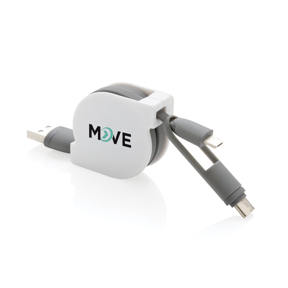 3-in-1 ausziehbares Kabel 3-in-1 ausziehbares Kabel