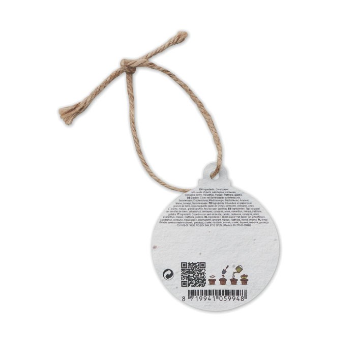 BAUSEED - Weihnachtsschmuck Samenpapier BAUSEED - Weihnachtsschmuck Samenpapier