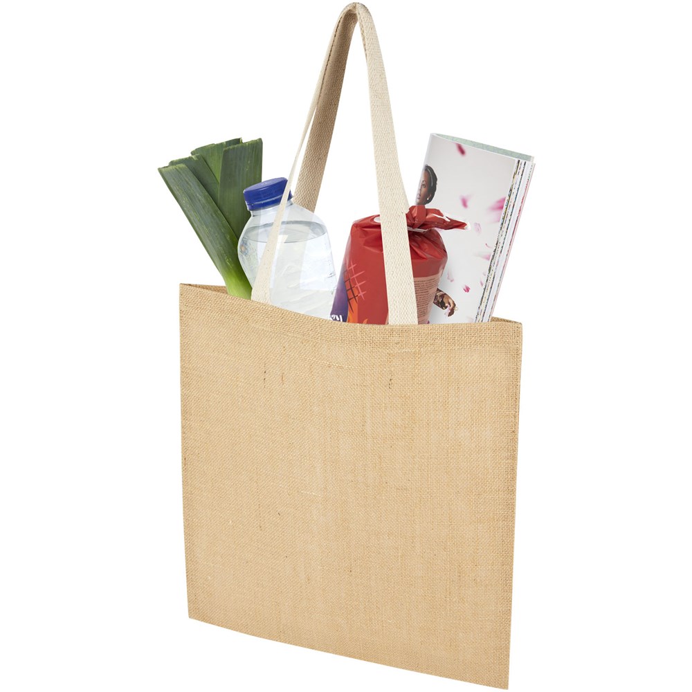 Juta 300 g/m² Jute Tragetasche 7 L Juta 300 g/m² Jute Tragetasche 7 L