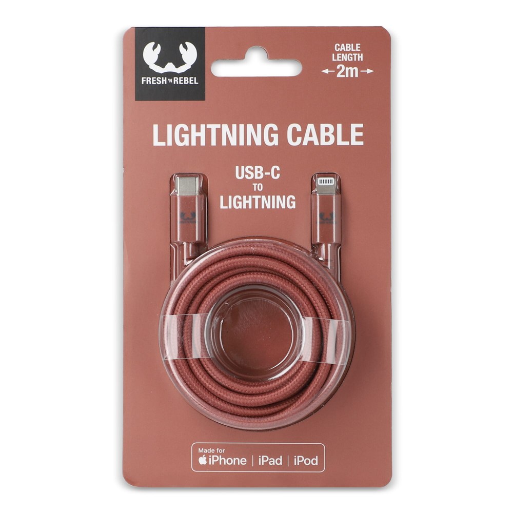 2ULC200 | Fresh 'n Rebel USB-C zu Apple Lightning Kabel 2.0m 2ULC200 | Fresh 'n Rebel USB-C zu Apple Lightning Kabel 2.0m
