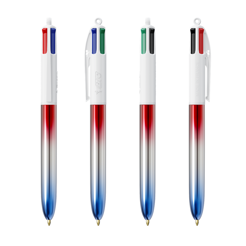 BIC® 4 Colours® Flags Collection + lanyard BIC® 4 Colours® Flags Collection + lanyard