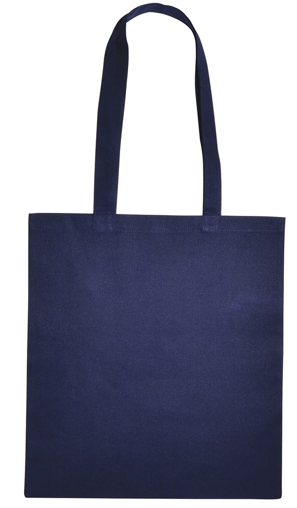 Baumwolltasche mit langen Henkeln, 135 gr/m² - Navy (PMS 533c) / Navy