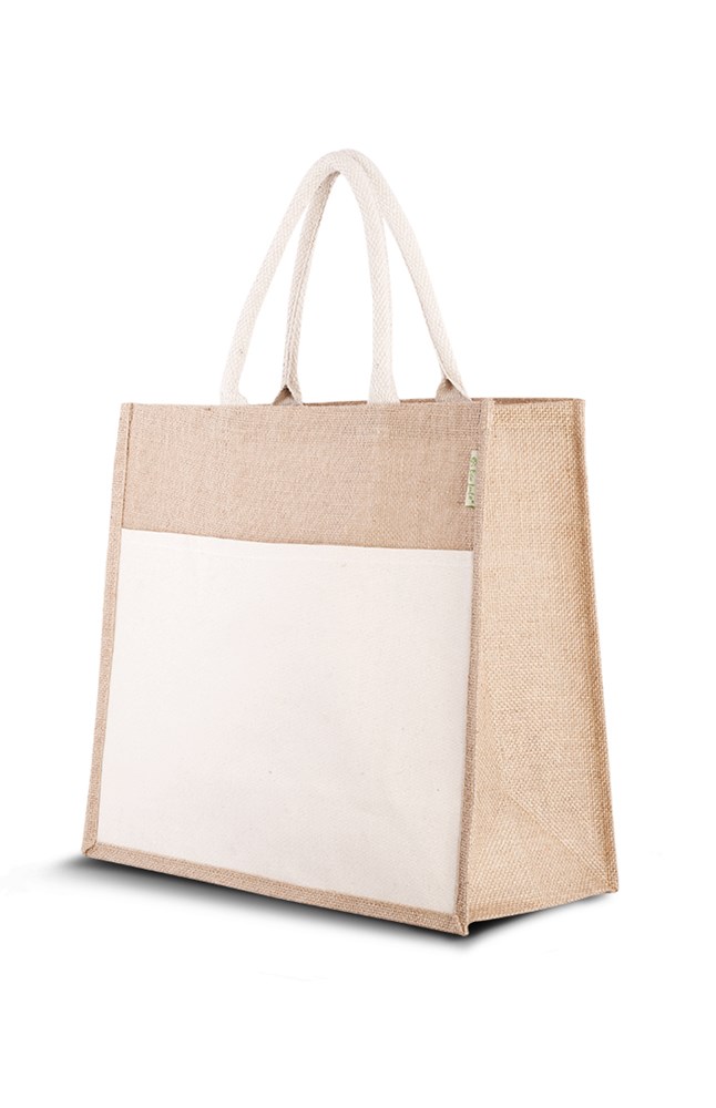 Jute Tasche Combi