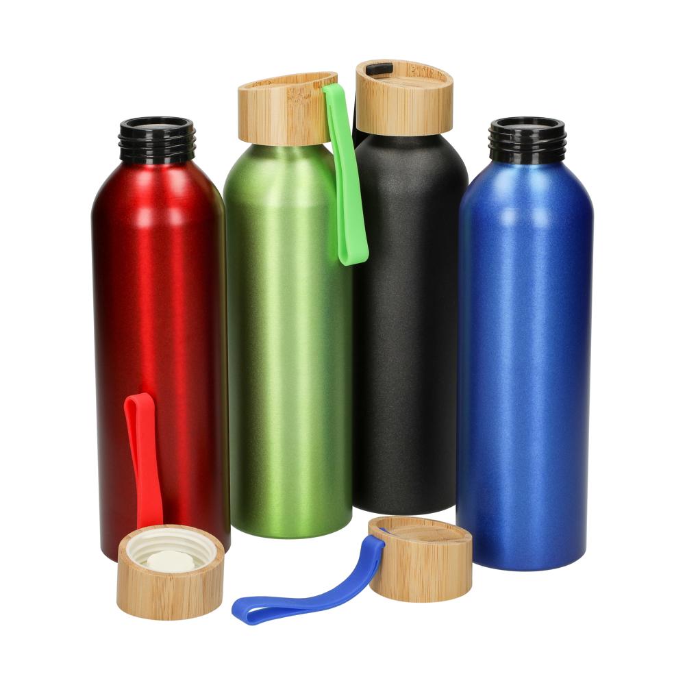 Aluminiumflasche "Bamboo" 0,6 l Aluminiumflasche "Bamboo" 0,6 l